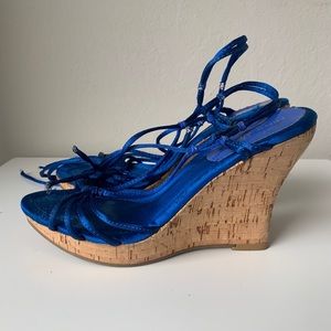 Nine West Strapy Wedge Heels